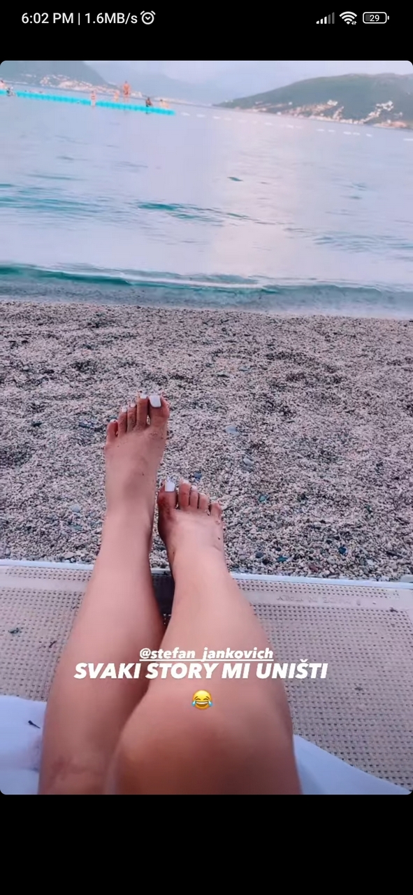 Anna Lazarevic Feet